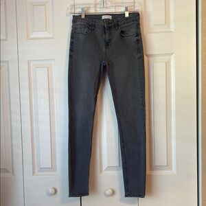Zara Gray Skinny Jeans Modern Fit